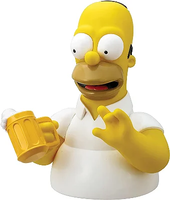 Busto do Homer Simpson Cofre