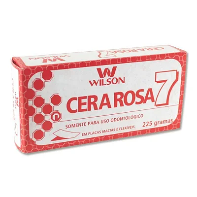 Cera Rosa 7 Wilson 225gr Polidental