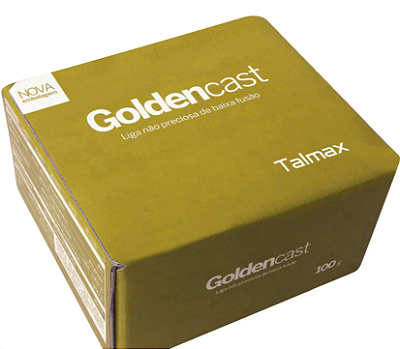 Metal amarelo Goldencast 100g