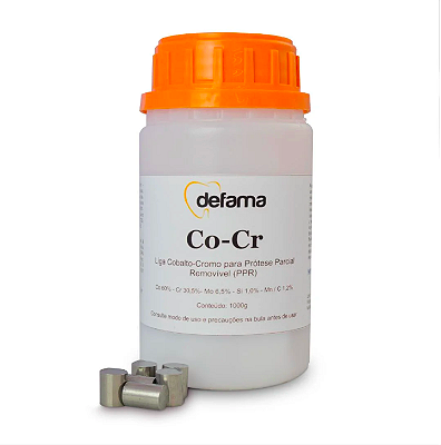 Liga Metálica Co-Cr - Defama
