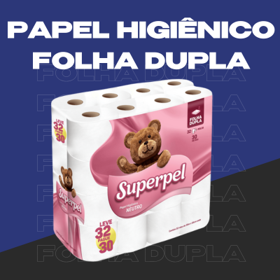 Papel Higienico Folha Dupla