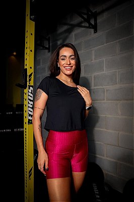 Cropped Luna Preto/Branco