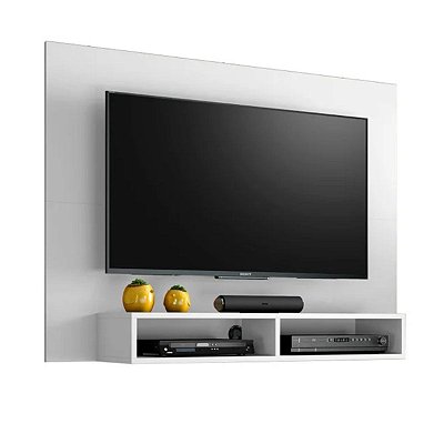 Painel Eros Notável Branco para TV até 43” – Moderno e Compacto