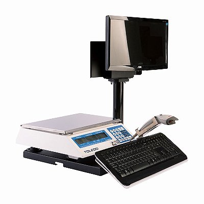 Suporte para Balança, Monitor, Minicpu, Teclado e Leitor de Código de Barras