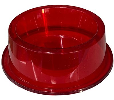 Comedouro Médio Antiformiga - Vermelho