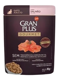 Sachê GranPlus Salmão Gatos - 85g