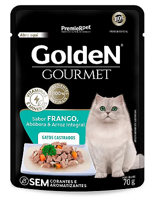 Sachê Golden Frango Gatos Castrados - 70g