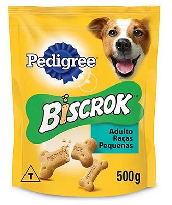 Biscrok Pedrigree Adultos Raças Pequenas - 500g