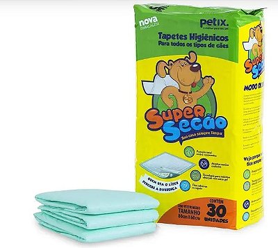 Tapete Higênico - SuperSecão (30 unidades)