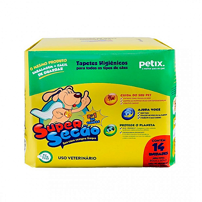 Tapete Higiênico - SuperSecão (14 unidades)