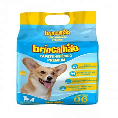Tapete Higiênico Premium - Brincalhão (06 unidades)