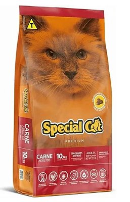 Ração Special Cat Adultos Carne - 10kg