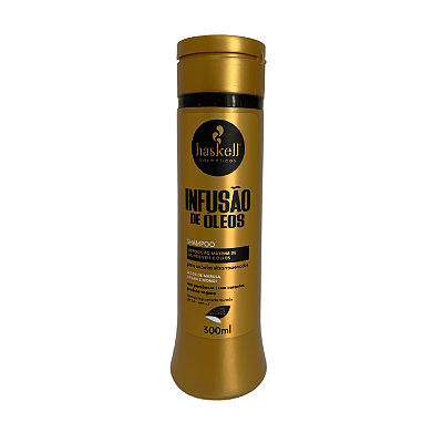 Shampoo infusão de óleos 300 ml haskell