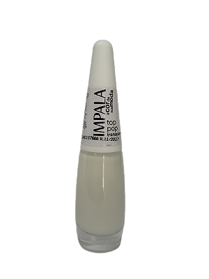 Esmalte transparente top pop impala 7,5ml