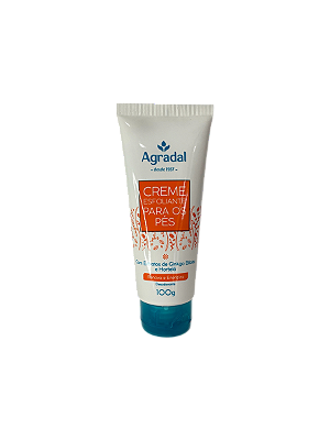 Creme esfoliante para os pés Agradal 100gr