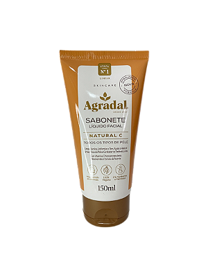 Sabonete líquido facial Natural C Agradal 150ml