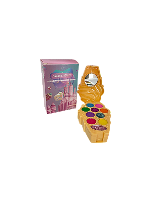 Kit Maquiagem infantil Sarahs (sorvete)
