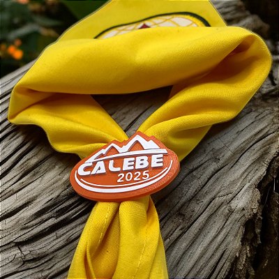 - Arganeu Prendedor Lenço Missão Calebe 2025