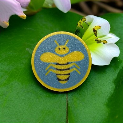 ARGANEU PRENDEDOR DE LENÇO CLASE ABELHINHAS