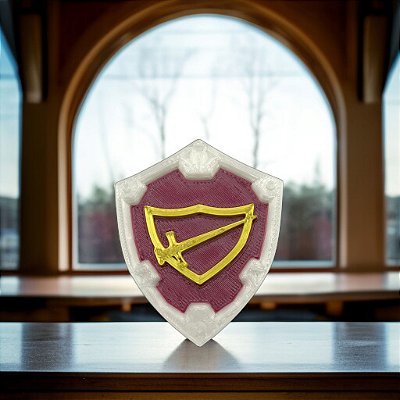 Arganeu Prendedor Lenço  Escudo Desbravadores