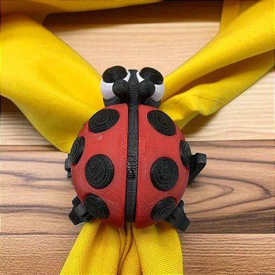 - Arganeu Prendedor Lenço Joaninha