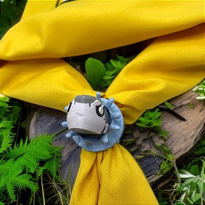 - Arganeu Prendedor Lenço Tubarão