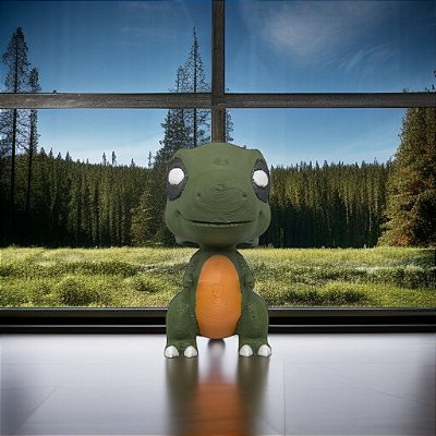 - Arganel Prendedor Lenco Dinossauro