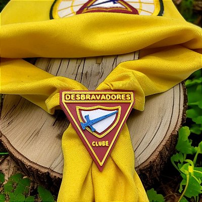 - Arganel Prendedor Lenço Logo DBV Alto Relevo