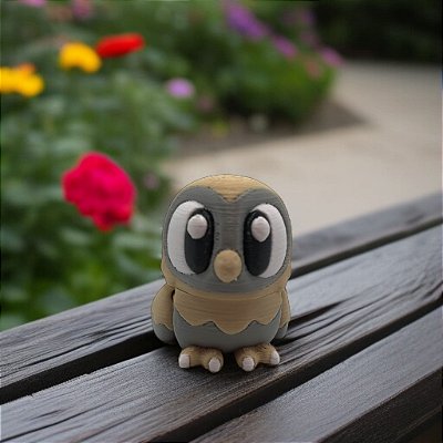 Arganel Prendedor Lenço Corujinha