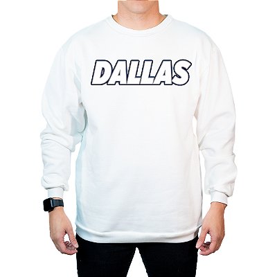 Moletom Basquete Dallas Malha Nobre Jrkt Sports Flanelado