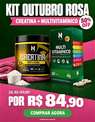 Kit Outubro Rosa: creatina + multivitamínico (minibanner)