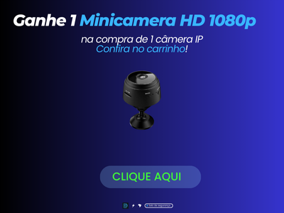 Promo Compre Uma Camera IP e Ganhe 1 Minicamera