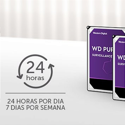 Hd Sata 2TB wd Purple Intelbras