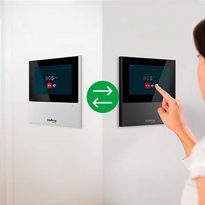 Terminal de videoporteiro IP TVIP 2210 Touch 4,3' Intelbras