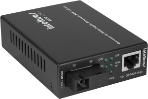 Conversor de mídia KGSD 1120 A monomodo 20 km Intelbras