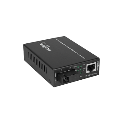 Conversor de mídia KGSD 1120 B monomodo 20 km Intelbras