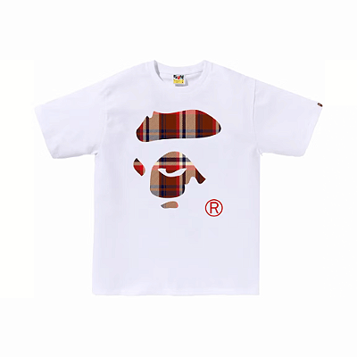 BAPE Check Ape Face "White"