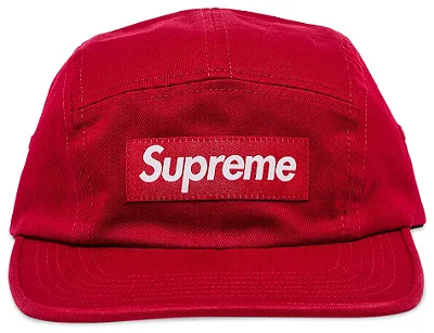 Supreme Washed Chino Twill Camp "Red"