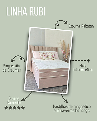 Linha Rubi - Colchões com Terapia