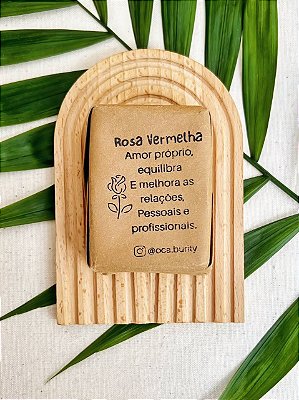 Sabonete de Rosa Vermelha