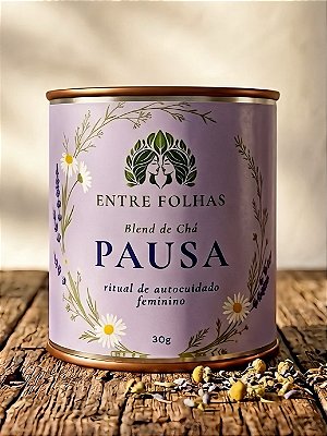 Blend de Chá Pausa Óca Burity – Pote de 30g