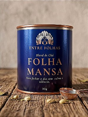 Blend de Chá Folha Mansa Óca Burity – Pote de 30g