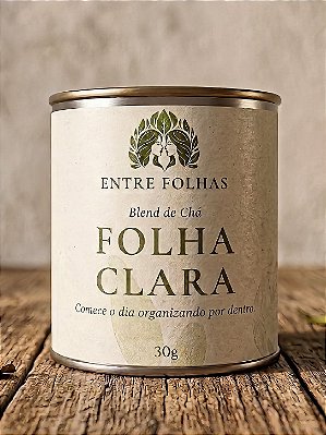 Blend de Chá Folha Clara Óca Burity – Pote de 30g
