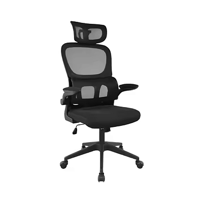 Cadeira de Escritório Ergonômica Confort Preta