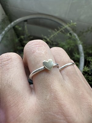 Anel coração