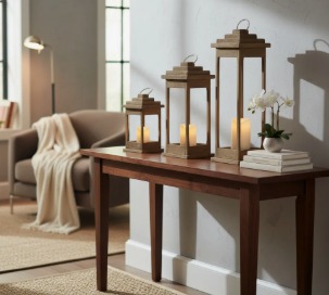 LUMINÁRIAS RÚSTICAS DECORAÇÃO KIT