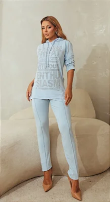 Conjunto Moletinho Capuz