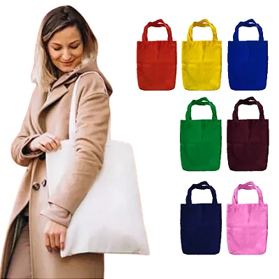 Sacola 30x40cm Ecológica Retornável 100% Poliéster Personalizada