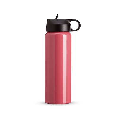 Squeeze Alumínio 800ml Personalizado com Bico Flip