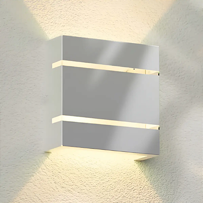 Arandela Branca Facho Duplo Plástica Soquete G9 Decoração Sala Quarto Corredor